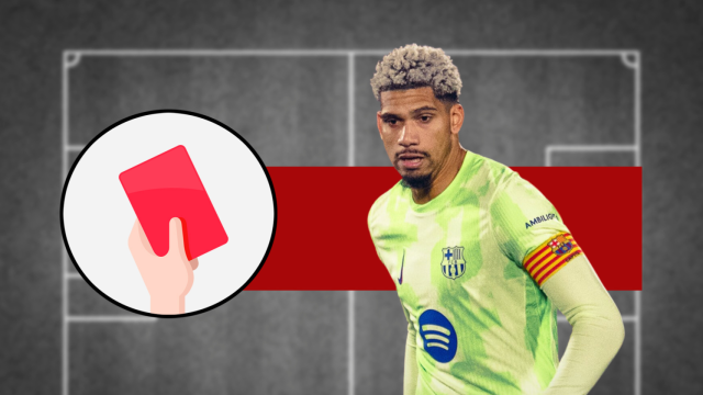 Tarjeta roja: Ronald Araujo