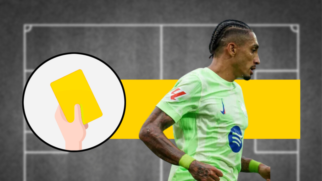 Tarjeta amarilla: Raphinha