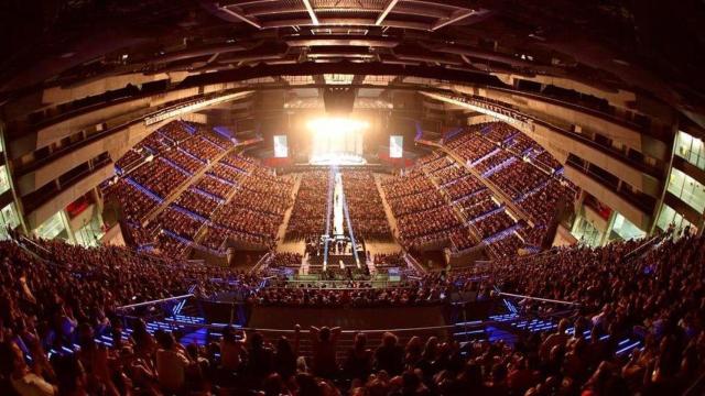 Imagen de archivo del WiZink Center, ahora rebautizado como Movistar Arena