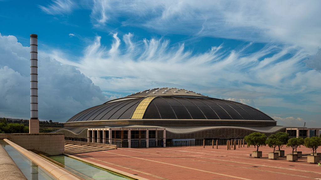 Imagen exterior del Palau Sant Jordi