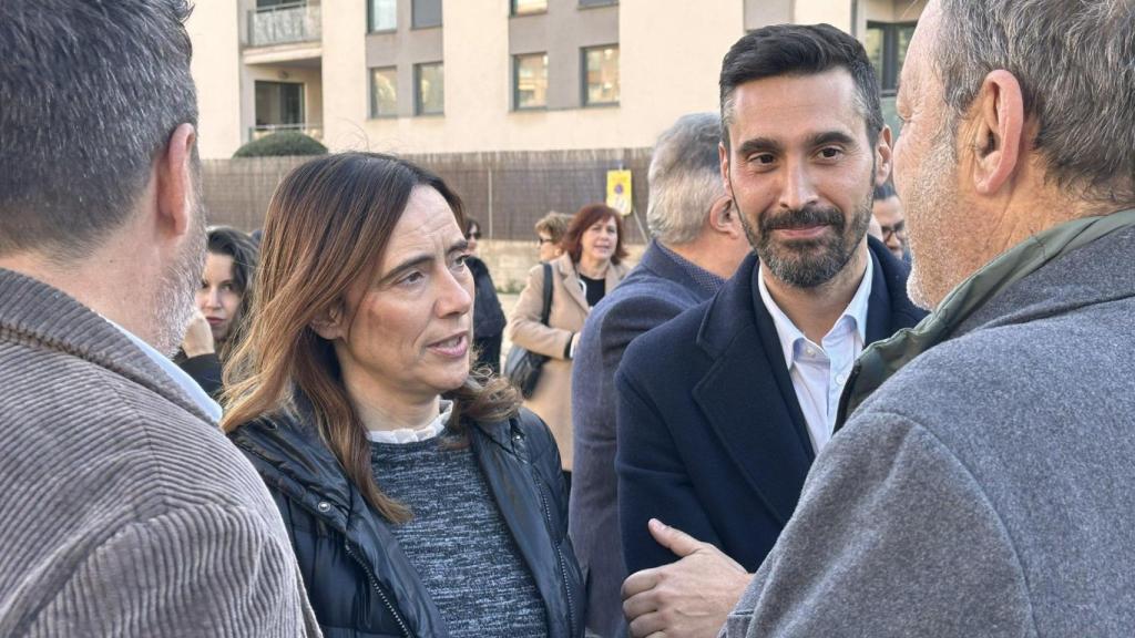 Sandra Guaita, alcaldesa de Reus (Tarragona), en un contacto público