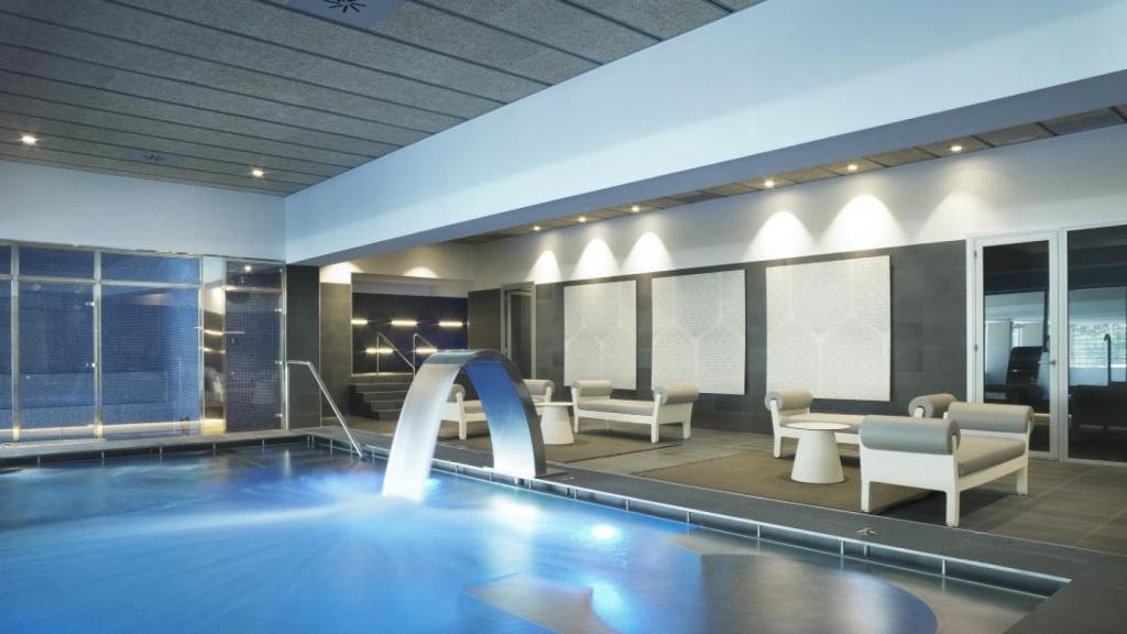 Zona de 'wellness' del Mèlich Sports club