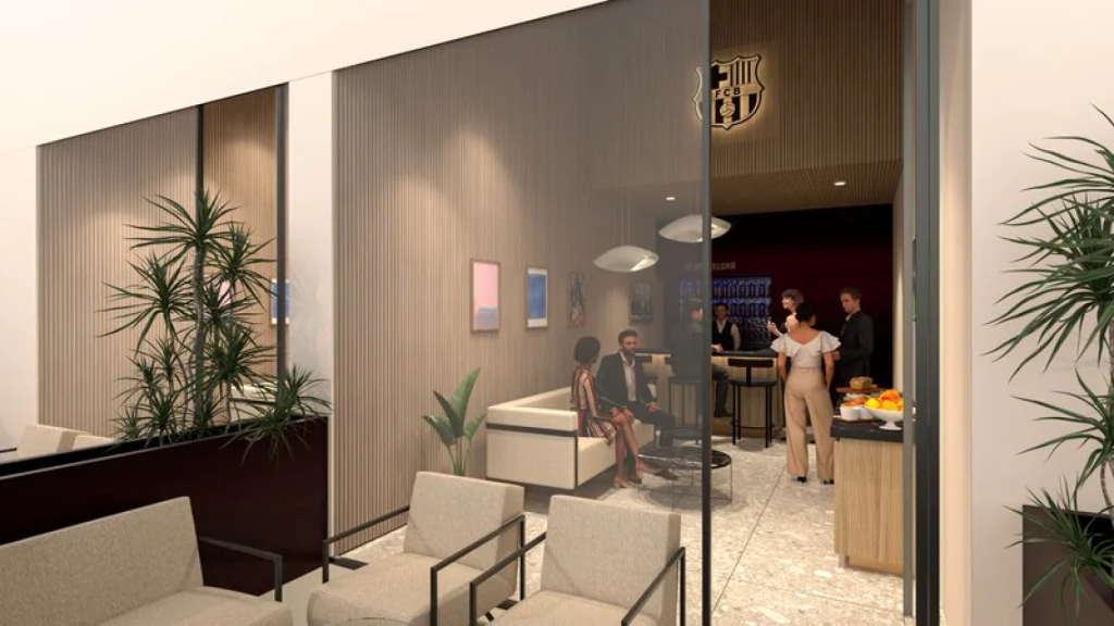 'Suites' del futuro Camp Nou, uno de los espacios más Vip