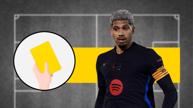 Tarjeta amarilla: Ronald Araujo