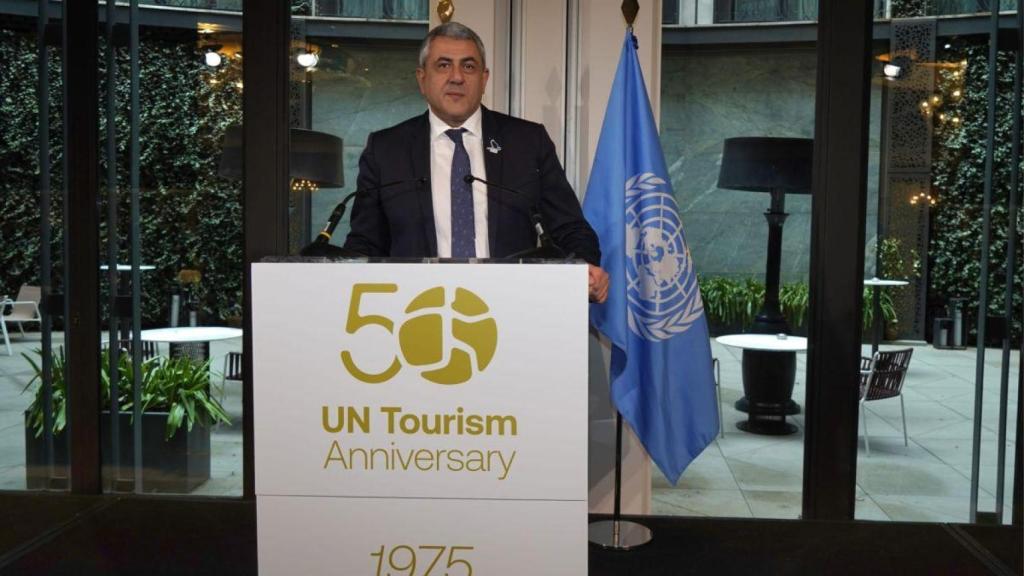 Zurab Pololikashvili, secretario general de ONU Turismo