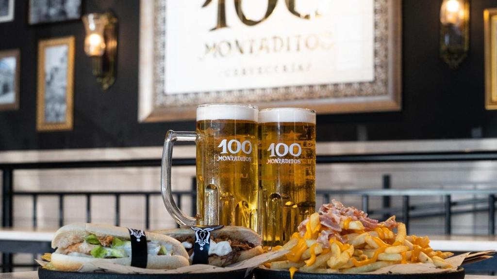 Las míticas jarras Sancho y Quijote han convertido a 100 Montaditos en el buque insignia de Restalia