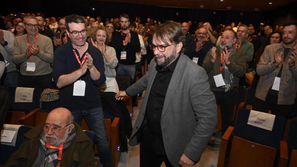 Camil Ros, secretario general reelecto de UGT, hoy