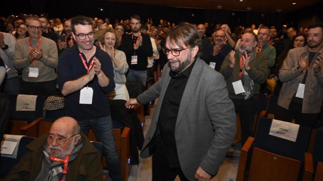 Camil Ros, secretario general reelecto de UGT, hoy