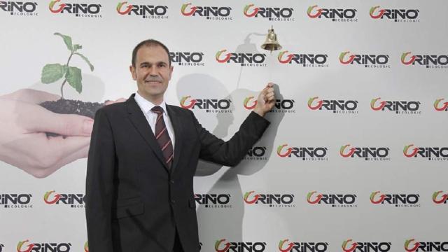 Joan Griñó, consejero delegado de Griñó Ecològic, en la sede del mercado alternativo