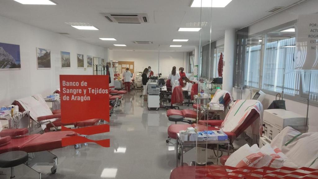 Imagen del Banco de Sangre de Aragón