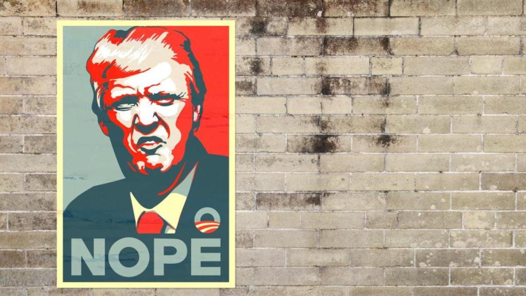 Poster de Donald Trump