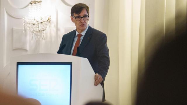 El presidente de la Generalitat de Cataluña, Salvador Illa, en Canarias