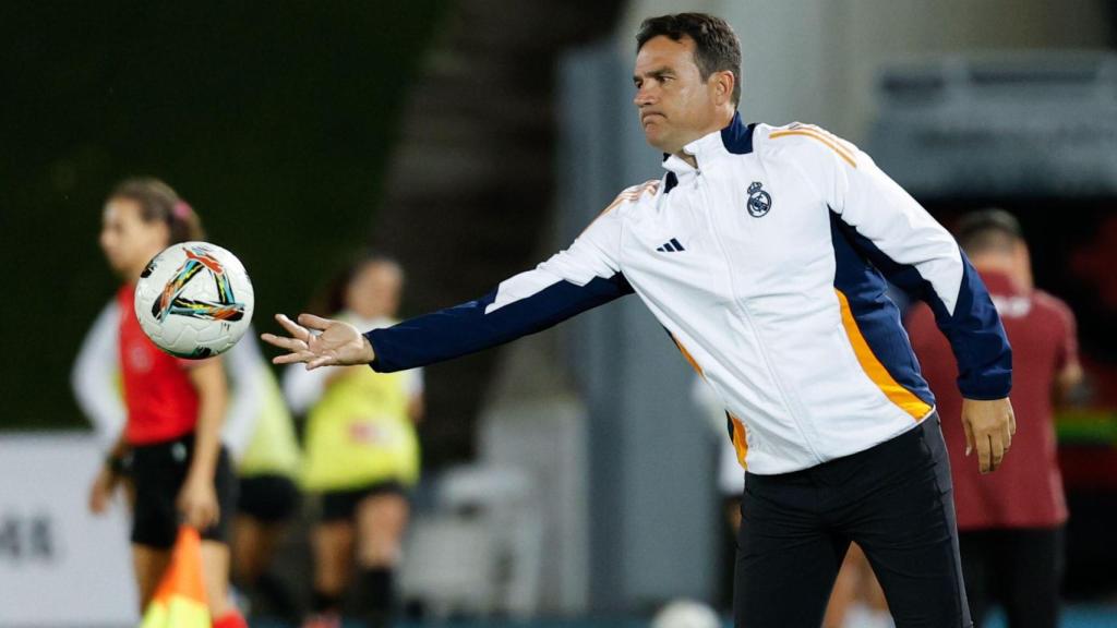 Alberto Toril, entrenador del Real Madrid Femenino