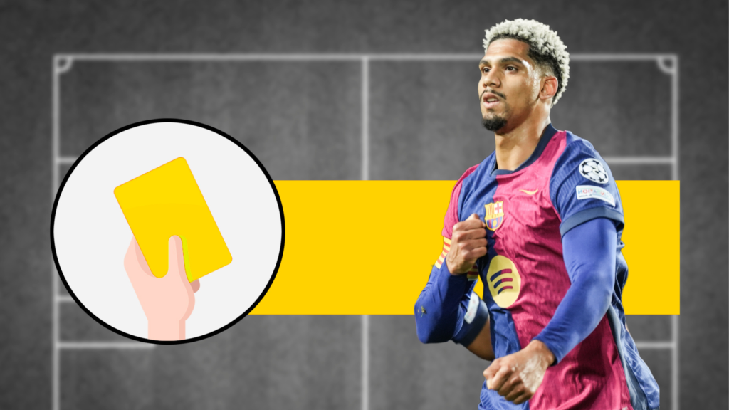 Tarjeta amarilla: Ronald Araujo