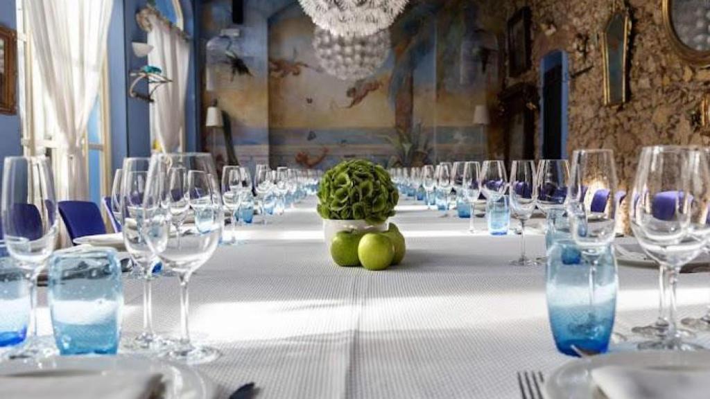 Una de las salas de la masía Mas Roselló de Tarragona