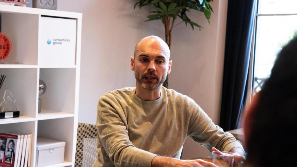 Imagen de la entrevista con Marc García Arnau