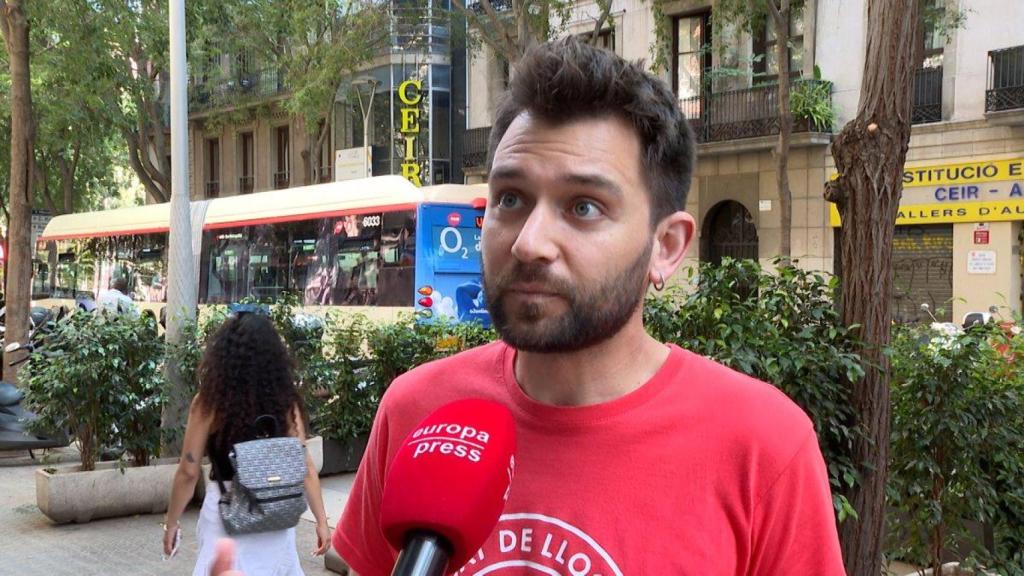 Enric Aragonès, portavoz del Sindicat de Llogateres