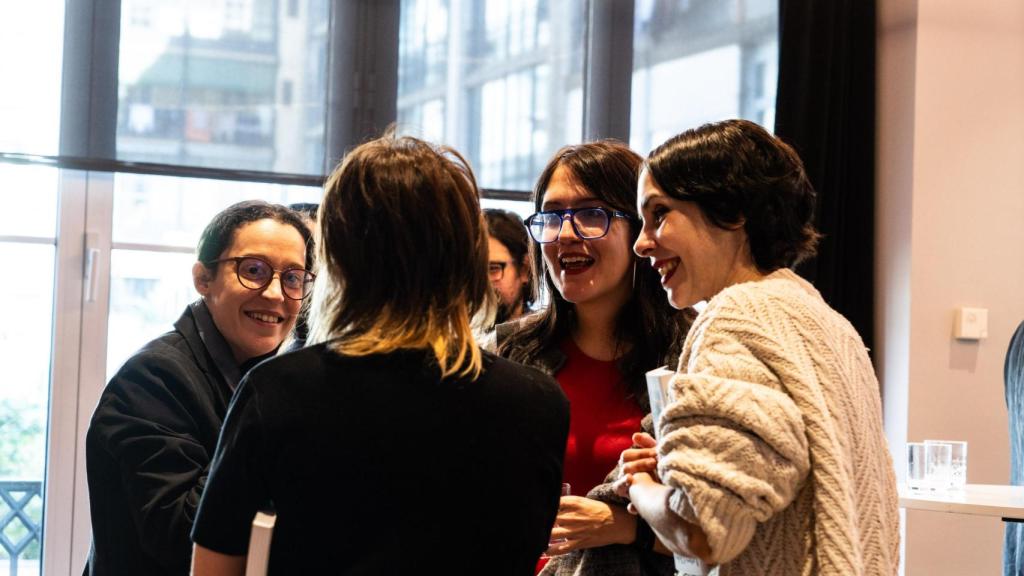 Anna María Iglesia, Ariana Basciani y Betsabé García
