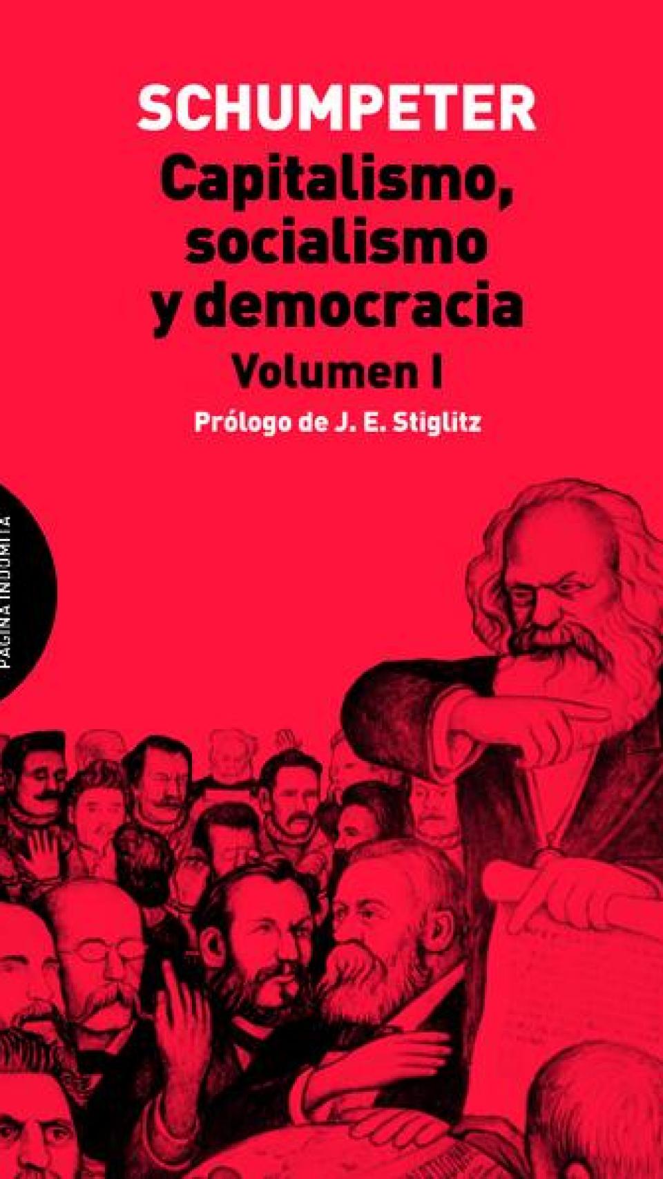 Portada del llibre de Schumpeter
