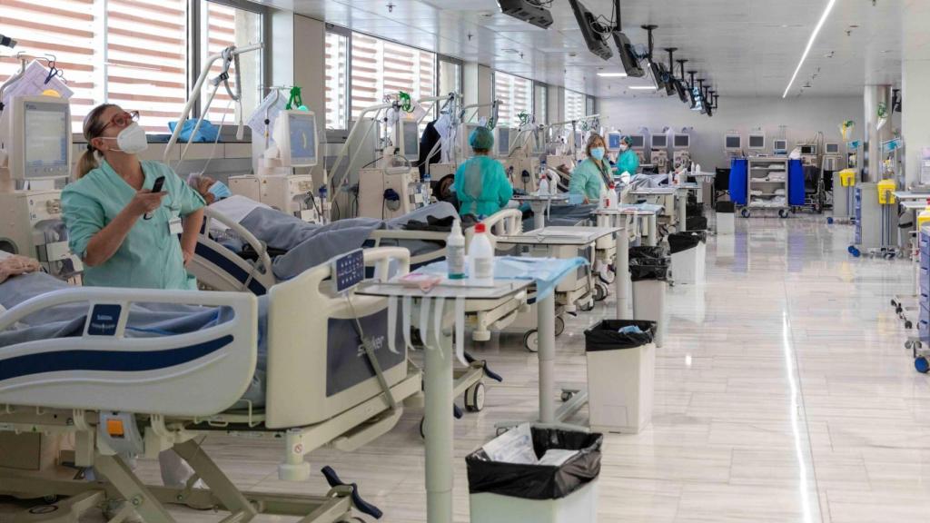 Imagen de una área de diálisis en la Fundació Puigvert