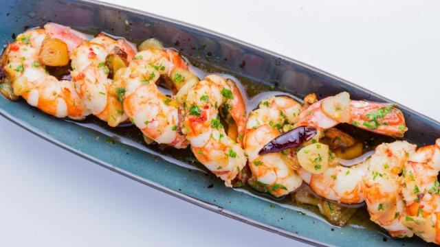 Plato de gambas