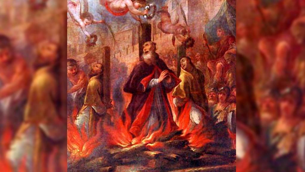 Cuadro del martirio de Sant Fructuoso