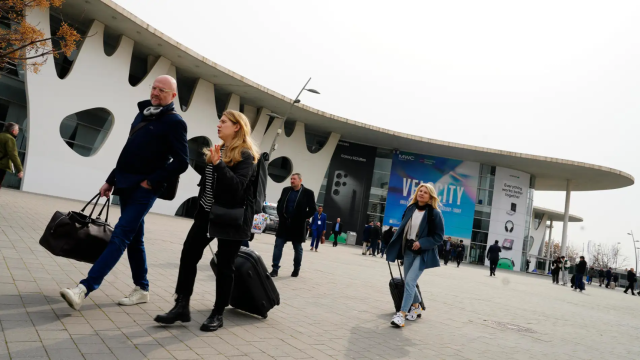 Congresistas en el MWC en una edición anterior