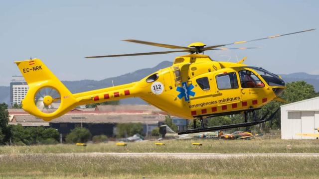 Imagen de un helicóptero del SEM