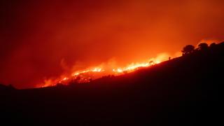 Incendio forestal de Portbou, el 4 de agosto de 2023