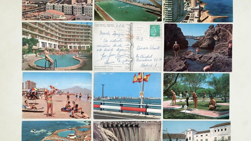 Imagen promocional de diferentes destinos turísticos de España