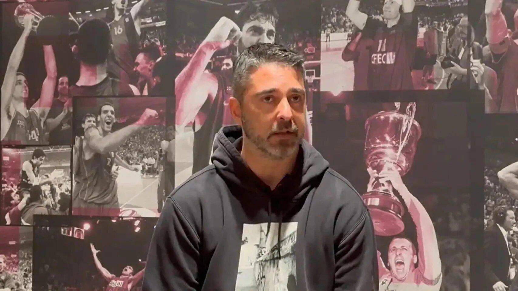 Juan Carlos Navarro, manager general del Barça de basket