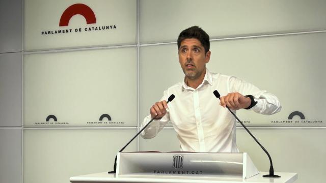 Imagen de archivo de David Cid, portavoz de los Comuns