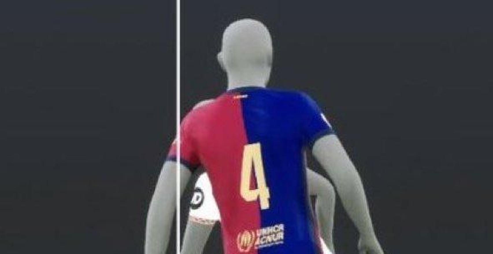 Ronald Araujo trenca per mil·límetres el fora de joc de Saúl Ñíguez al Sevilla-Barça