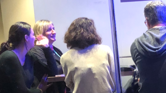 Alba Vergés, en el restaurante Xuba Tacos