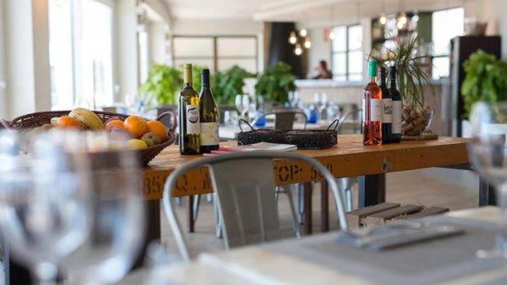 Comedor del Dynamic Hotel, en Caldes d'Estrac