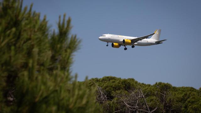 Un avión de Vueling