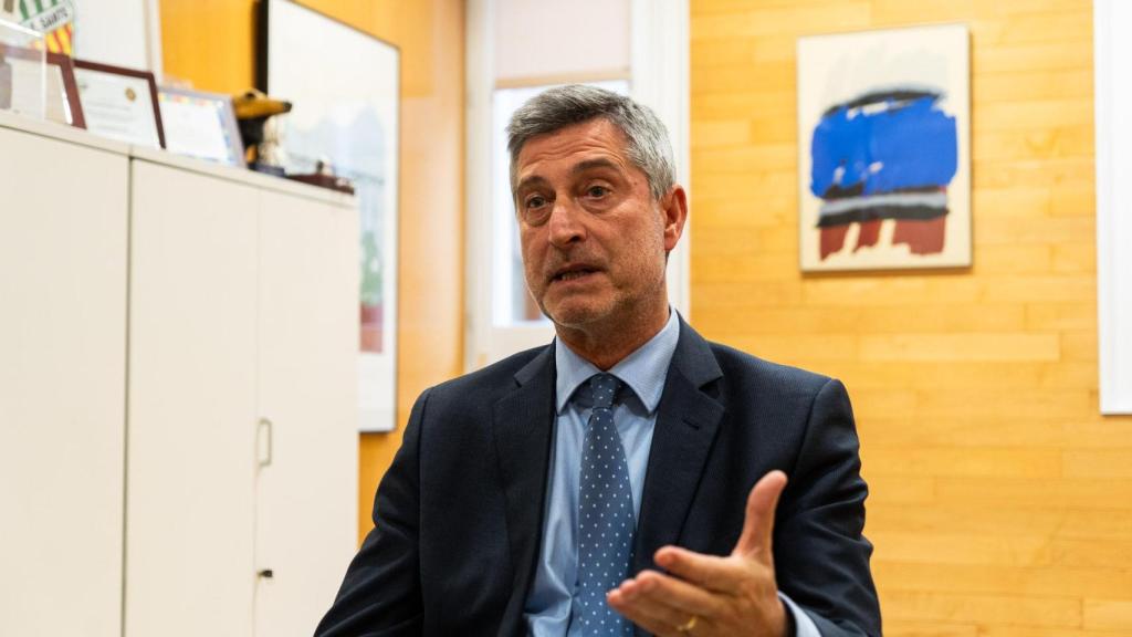 Jordi Martí Galbis durant l'entrevista amb Metròpoli