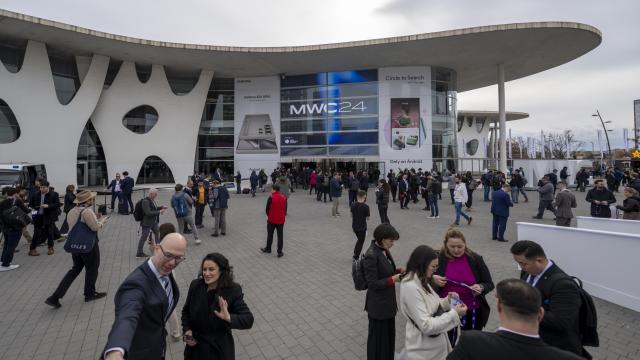 Imagen de archivo del acceso principal al recinto de Fira de Barcelona