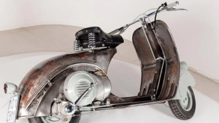 La Vespa más antigua del mundo a subasta