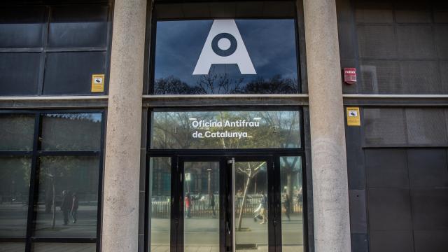 Imagen de archivo del exterior de la sede de la Oficina Antifraude de Cataluña