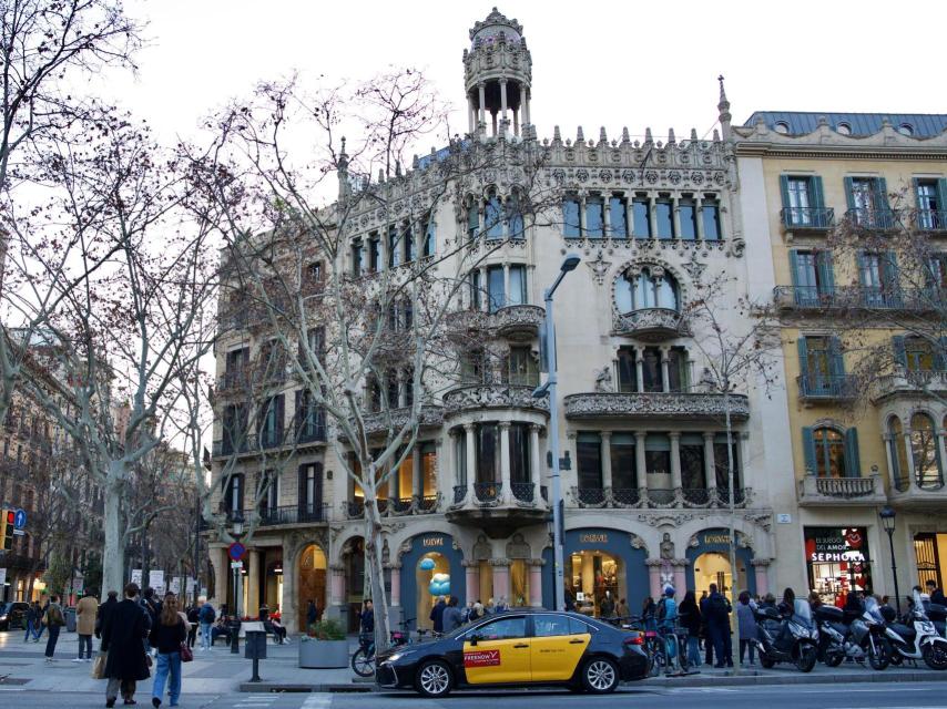 Casa Lleó i Morera, en el paseo de Gràcia