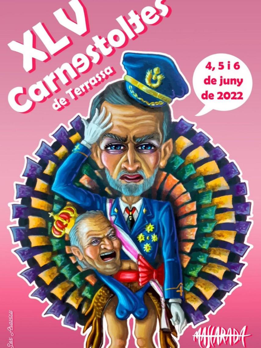 Cartel del Carnaval de Terrassa 2022