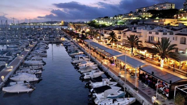 Vista aérea del Puerto de Aiguadolç, en Sitges