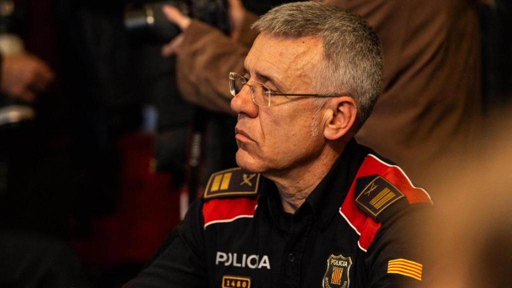 Comissari Miquel Esquius, cap dels Mossos d'Esquadra