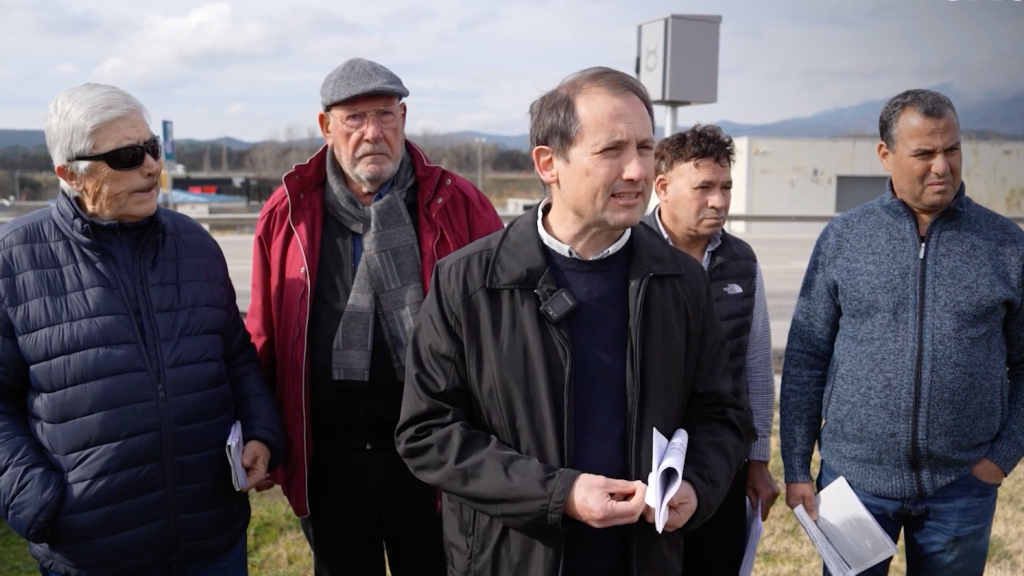 Los vecinos de La Jonquera, Agullana, Cantallops y otros municipios han entregado casi 2.000 firmas contra el radar de la N-II