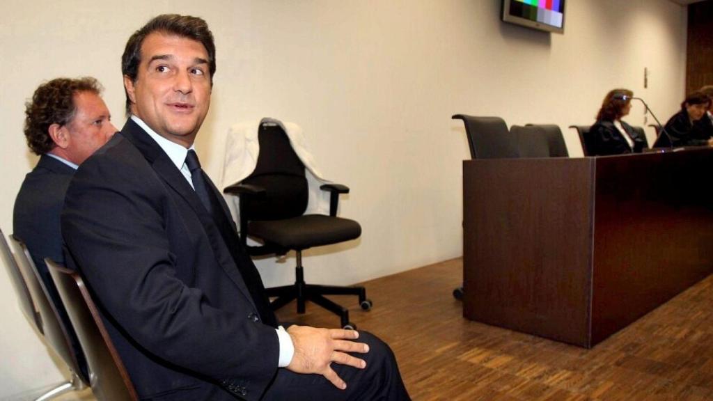 Joan Laporta y su socio de despacho y abogado en el caso Uzbekistán, Xavier Arbós