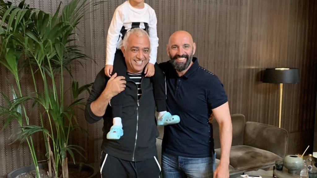 Bayram Tutumlu y Monchi, durante su etapa de director deportivo en el Sevilla