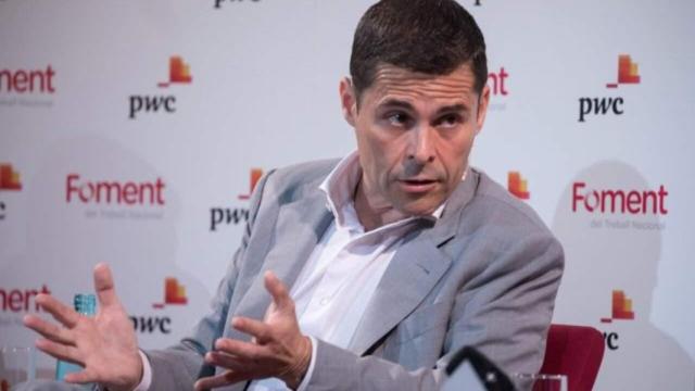 Hugo Serra, consejero delegado de Occident, en un acto corporativo