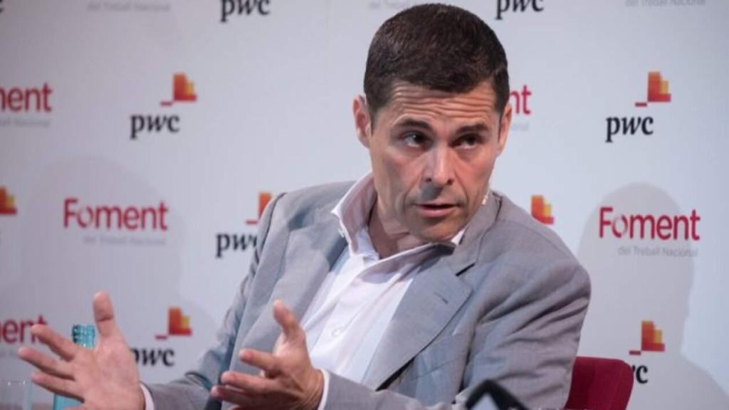 Hugo Serra, consejero delegado de Occident, en un acto corporativo