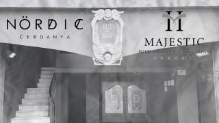 Luz de Gas y los logos de Nördic y el Hotel Majestic